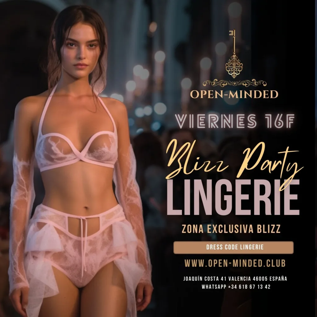Viernes 15F, Fiesta Blizz Lingerie Party at OPEN-MINDED