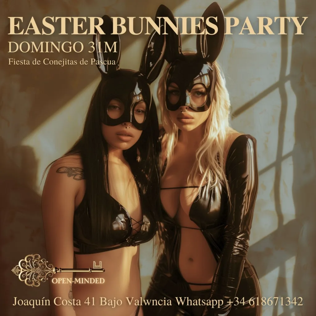 Domingo Easter Bunnies Party, Fiesta de Conejitas de Pascua