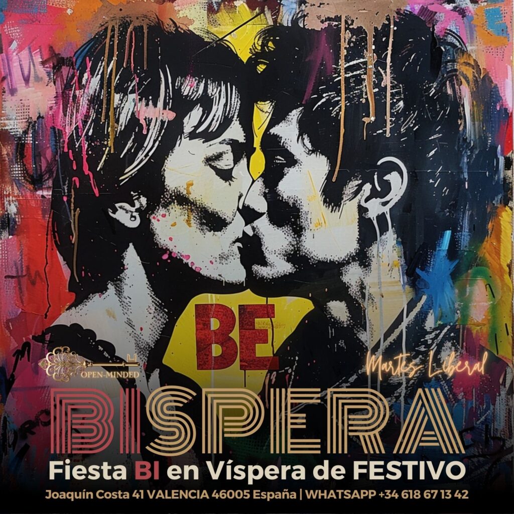 Martes, “BISPERA" Liberal, "BE BI" , Fiesta BI en Víspera de FESTIVO